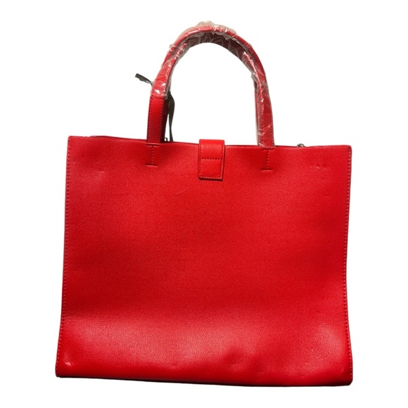 DIANA &. CO FIRENZE Red Vegan Leather Handbag - Picture 2 of 8